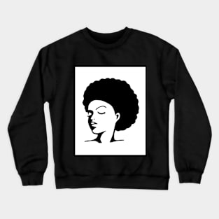 Afro Girl Crewneck Sweatshirt